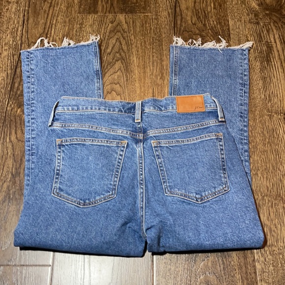 J. Crew 9" Billie Demi Boot Crop Jeans size 27 petite - Picture 7 of 8